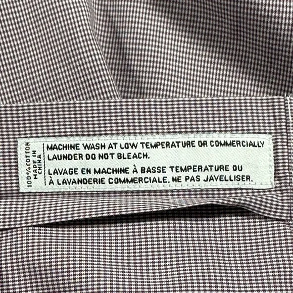 Men’s Saks Fifth Avenue Cotton Shirt (Size 16 32/33) - Picture 7 of 8